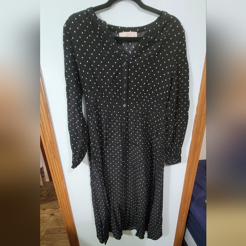 Black Polka Dot Dress